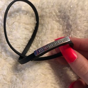 Burberry leather bracelet